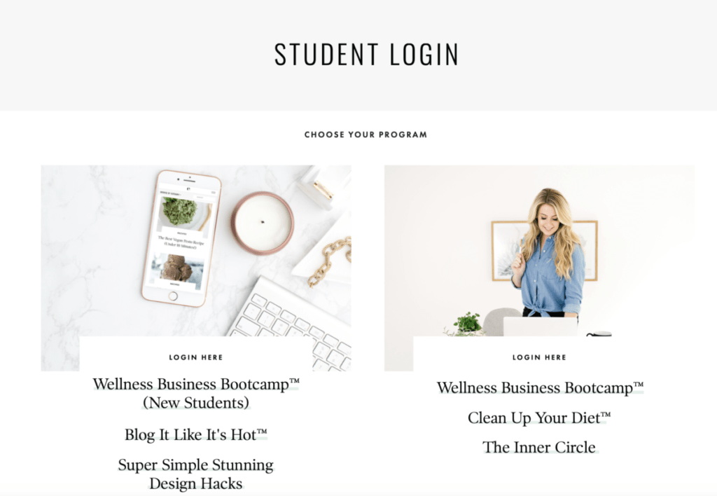 Elizabeth Rider - Student login